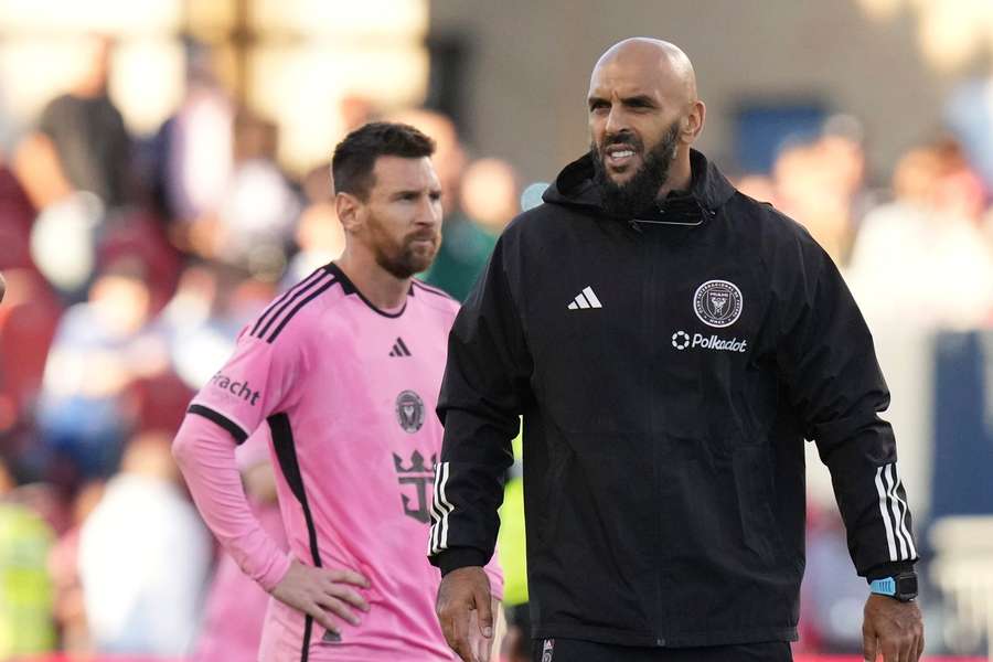 Lionel Messis Bodyguard Yassine Cheuko.