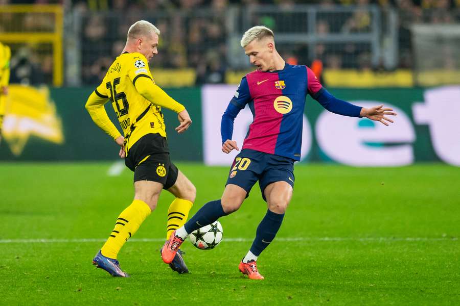 Barcelona's Dani Olmo was quite happy with Barcelona's win, but wants more from side
