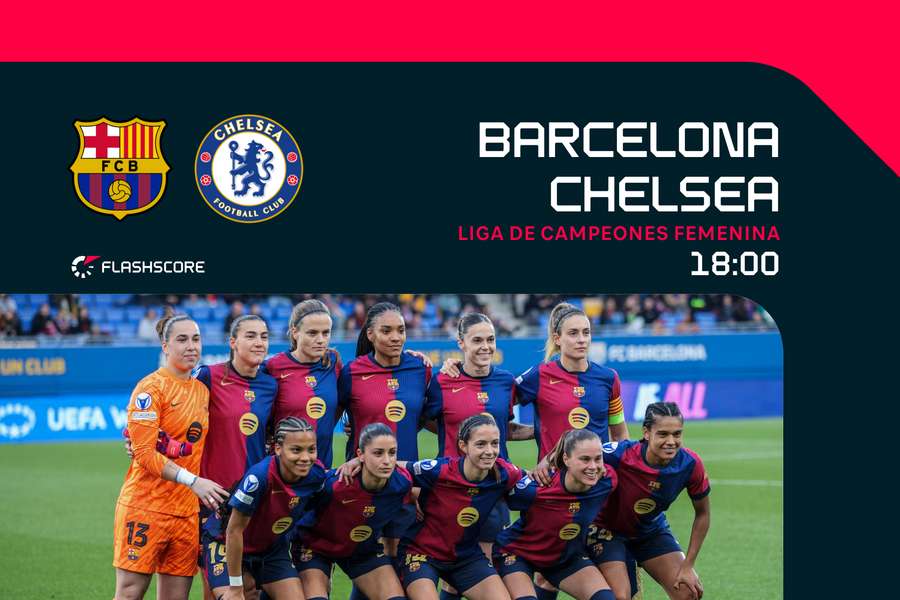Barça y Chelsea se citan en Europa.