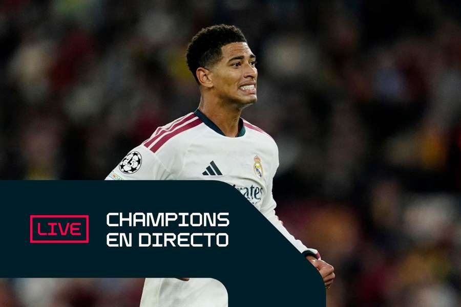 Bellingham, en la Champions con el Real Madrid
