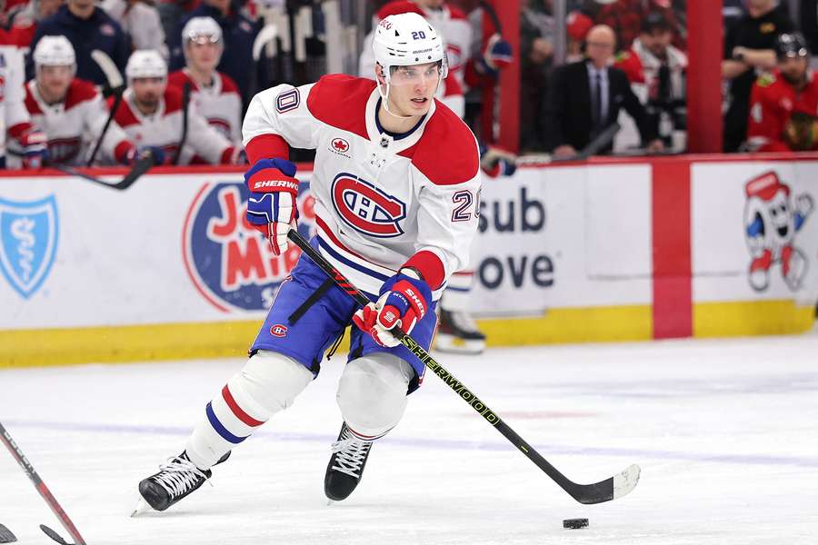 Slafkovský otvoril skóre pri presilovke.