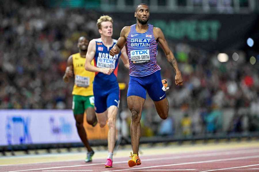 Matthew Hudson-Smith broke the European record in his semi-final on Tuesday