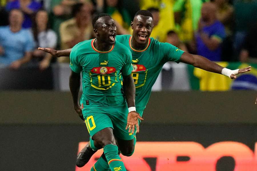 Mané fez os dois últimos gols de Senegal