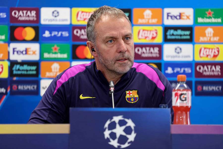 Flick face à la presse ce mardi.