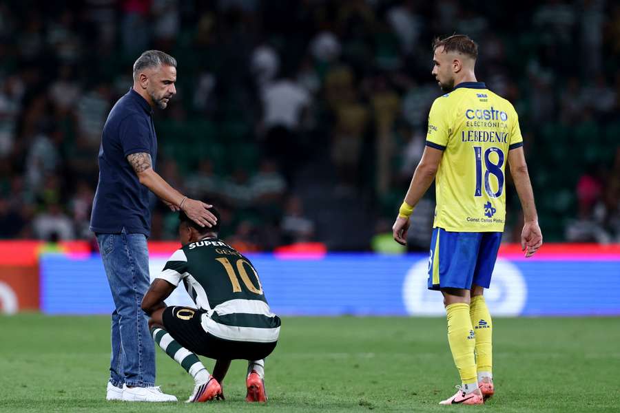 Rui Borges, treinador do Sporting Rui Borges, treinador do Sporting