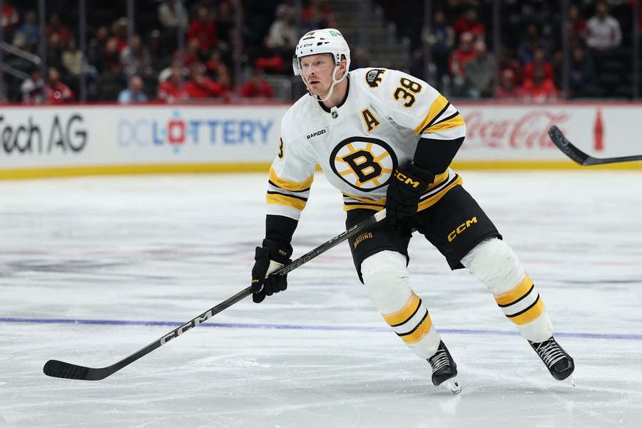 Patrick Brown 2025 im Trikot der Bruins. Patrick Brown 2025 im Trikot der Bruins.