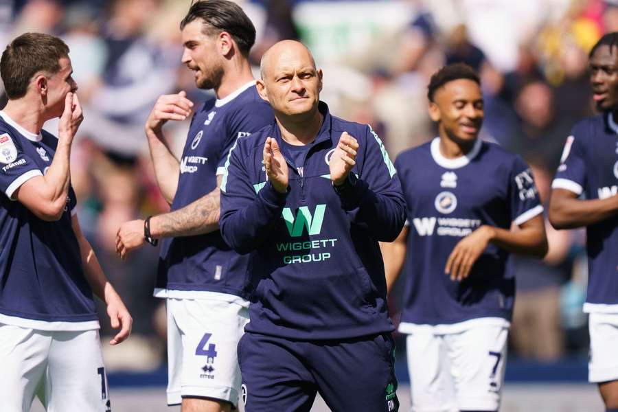 Millwall manager Alex Neil