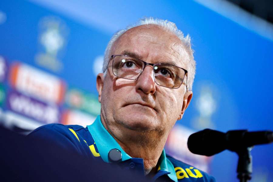 Brazil coach Dorival Junior during the press conference