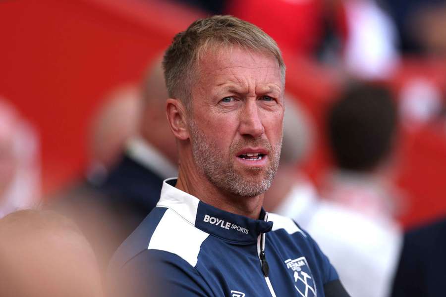 Graham Potter at the Stadium of Light last weekend