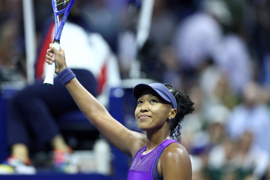Naomi Osaka, cette nuit.