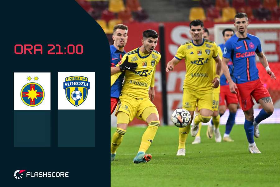 LIVE FCSB - Unirea Slobozia
