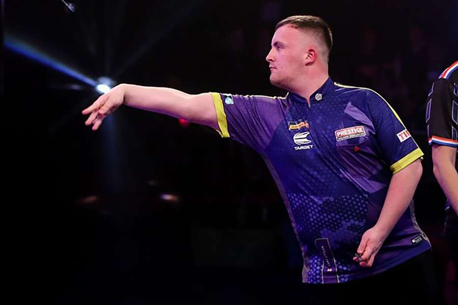 Luke Littler wins youth championship at the Ally Pally