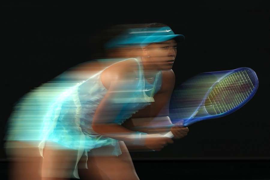 Naomi Osaka, într-o fotografie spectaculoasă obținută cu timp de expunere mare