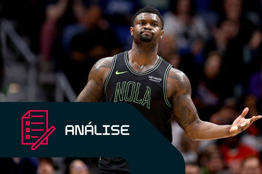 Zion Williamson em ação Zion Williamson em ação