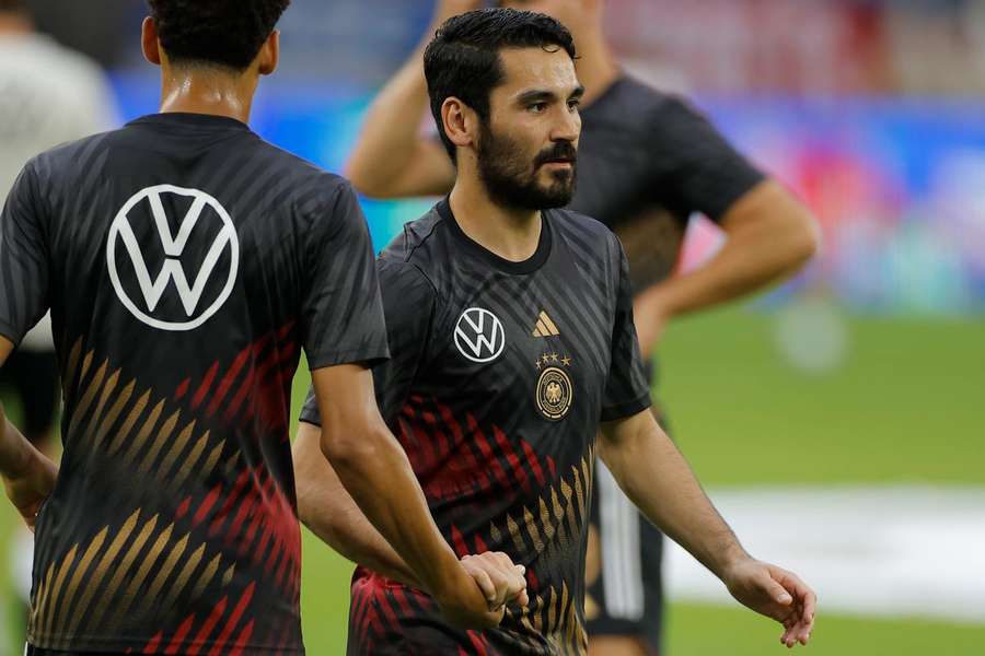Gündogan com a seleção alemã 