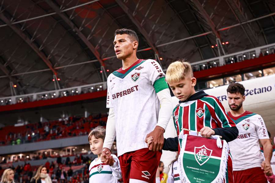 Thiago Silva will lead his team out against Dortmund later