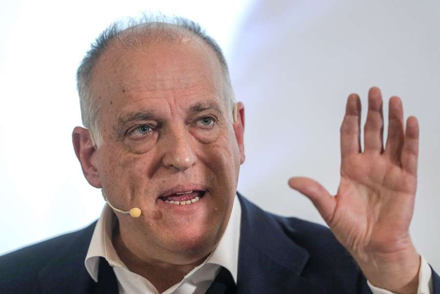 Voorzitter Javier Tebas van La Liga