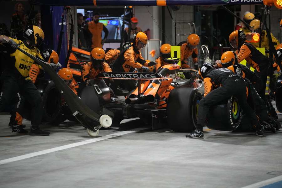 McLaren à Vegas.