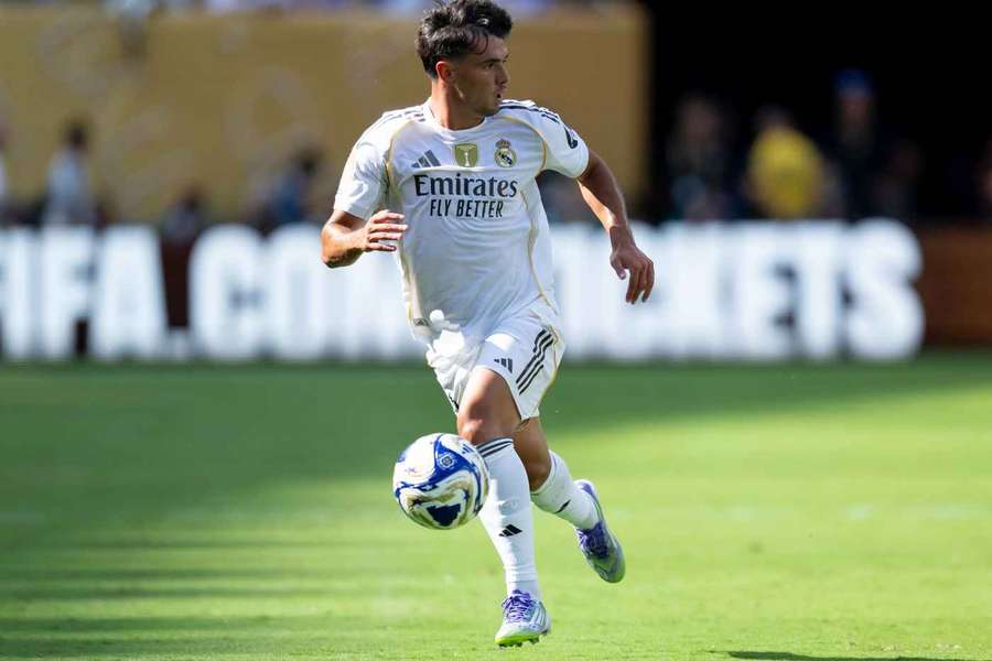 Brahim Díaz al servicio del Real Madrid Brahim Díaz al servicio del Real Madrid