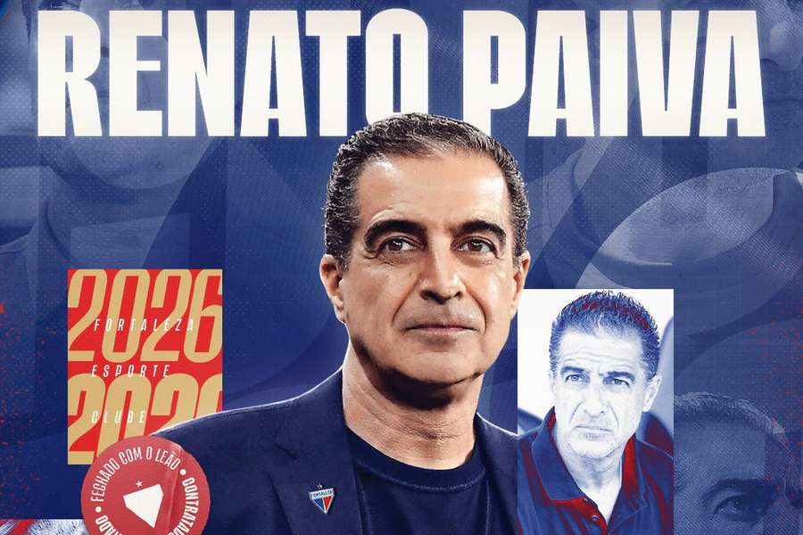 Renato Paiva, nuevo entrenador de Fortaleza