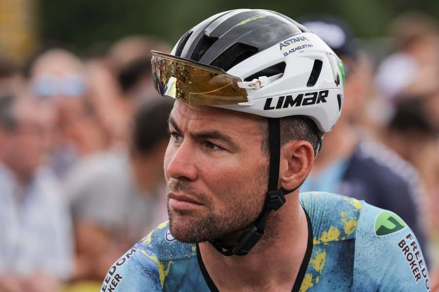 Det blev ikke det håbede farvel til Tour de France for 38-årige Mark Cavendish.