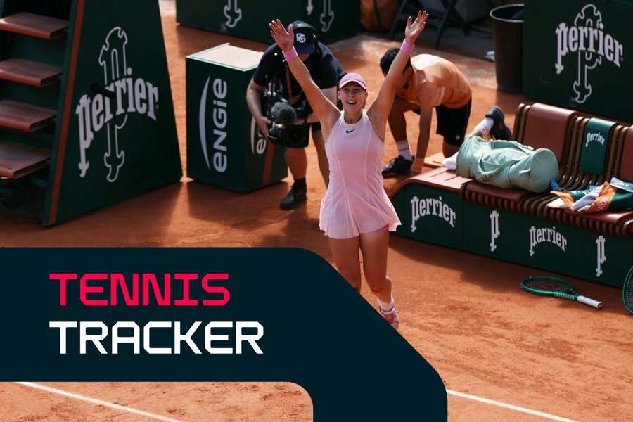 Andreeva celebrates