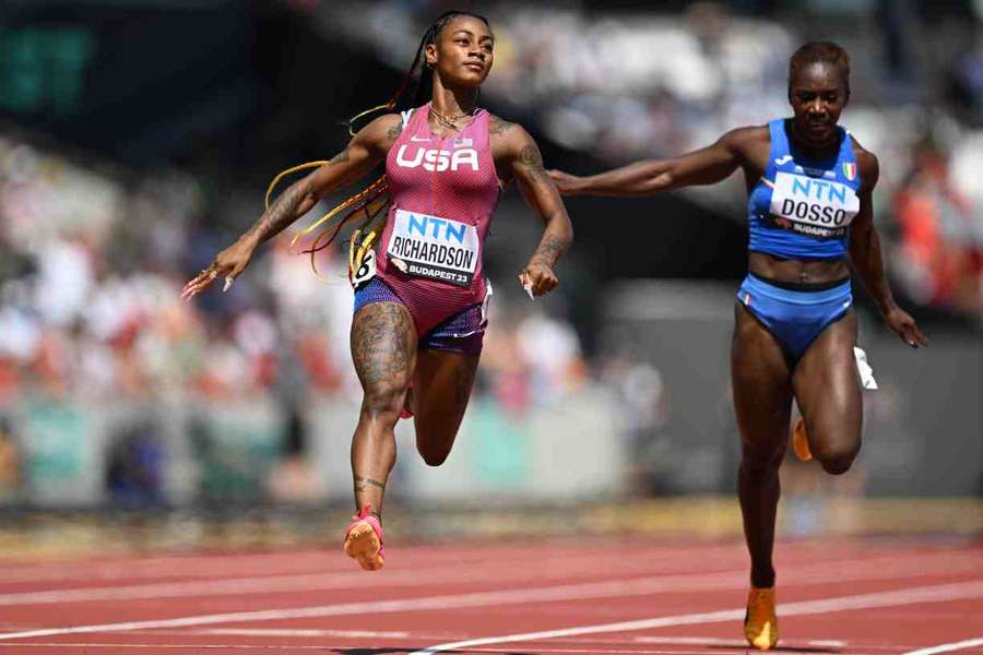 USA's Sha'Carri Richardson is among the favourites to win the women's 100m