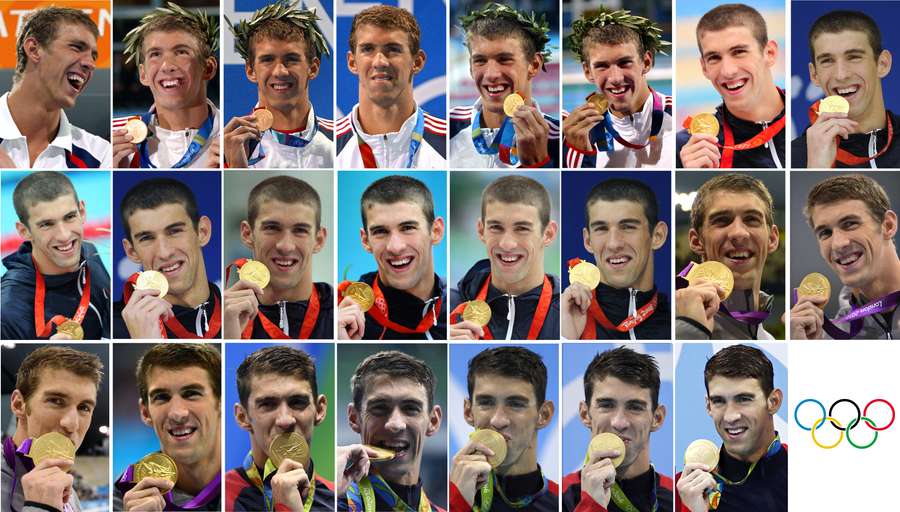 Michael Phelps, o rei dos Jogos Olímpicos Michael Phelps, o rei dos Jogos Olímpicos
