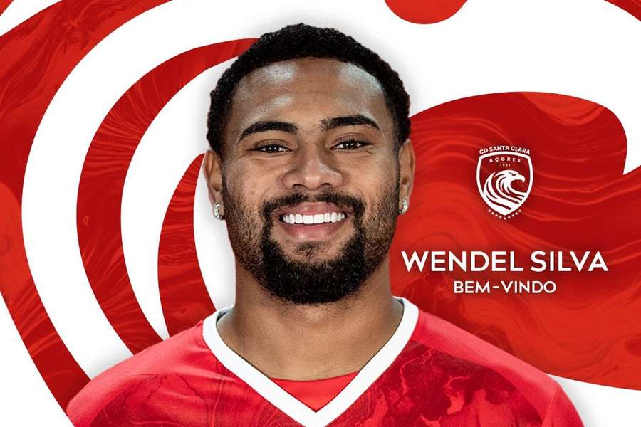 Wendel Silva assinou até 2029 com o Santa Clara
