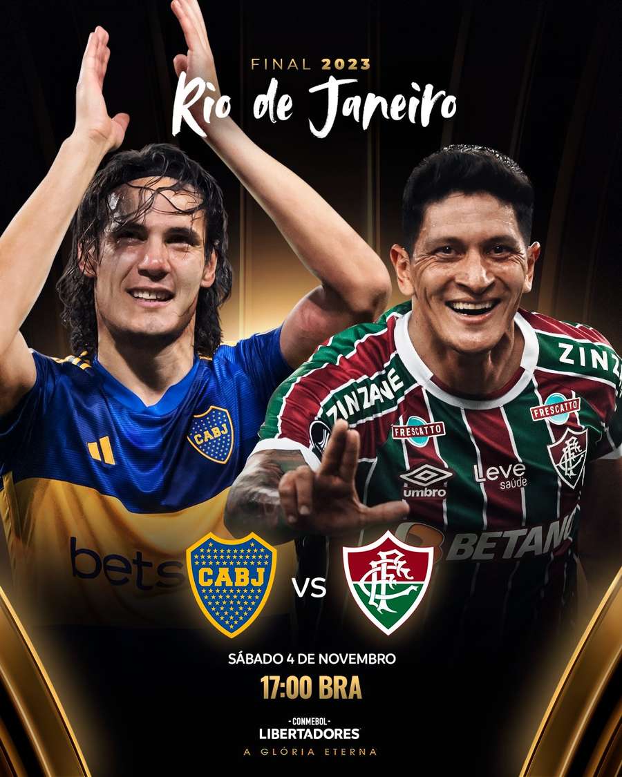 Fluminense vs Boca Juniors next Saturday