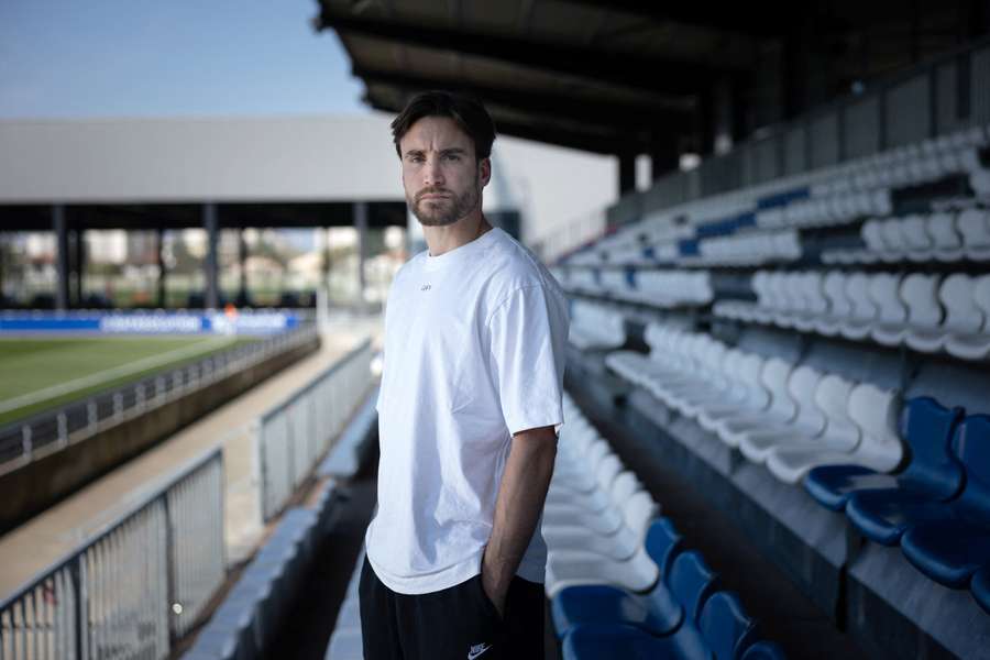 Tagliafico posa para la AFP