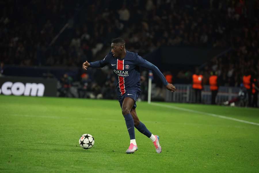 Kolo Muani, avançado do Paris Saint-Germain