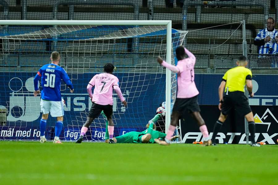 OB og Lyngby delte i lørdagens opgør.