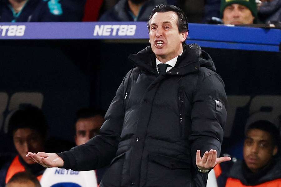 Emery, entrenador del Villa