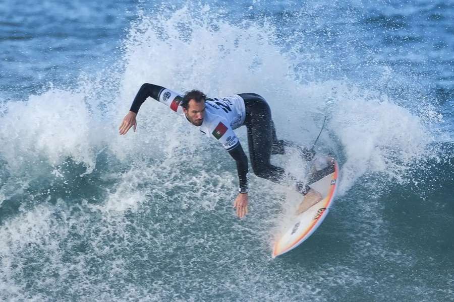 Frederico Morais em ação em Peniche Frederico Morais em ação em Peniche