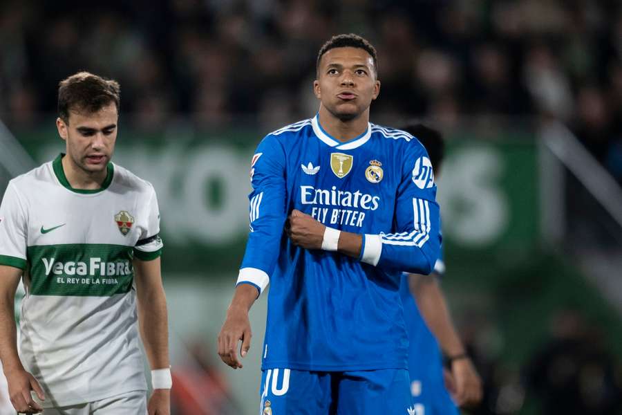 Kylian Mbappé ist enttäuscht.