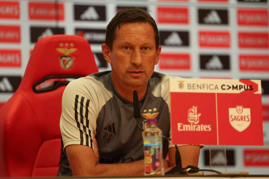 Roger Schmidt, treinador do Benfica