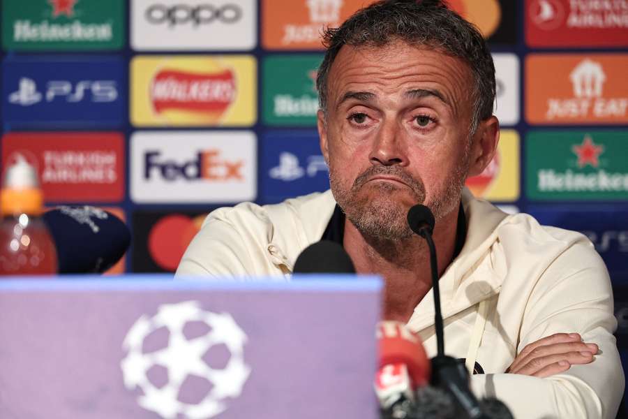 Luis Enrique face à un problème tactique