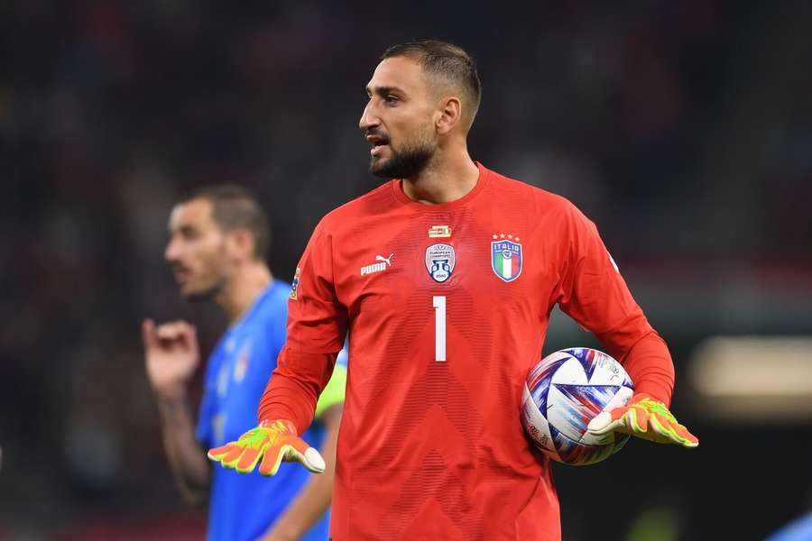 Le gardien italien en maîtrise face à la Hongrie (2-0).