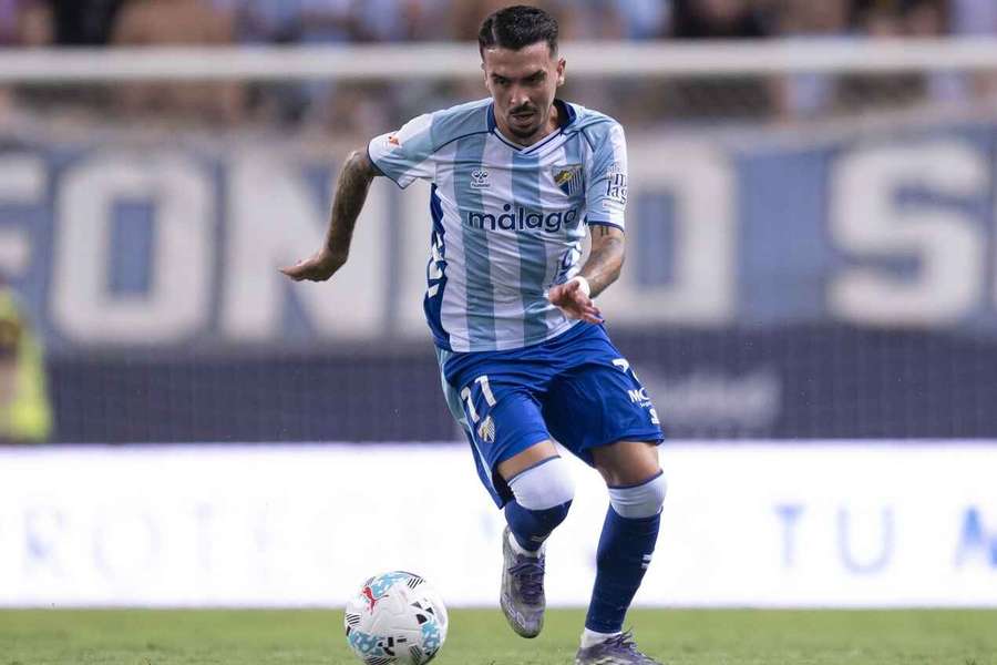 Joaquín Muñoz, jugador del Málaga Joaquín Muñoz, jugador del Málaga