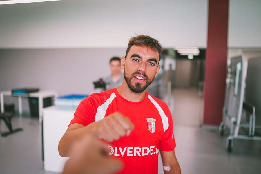 Ricardo Horta, capitão do SC Braga Ricardo Horta, capitão do SC Braga