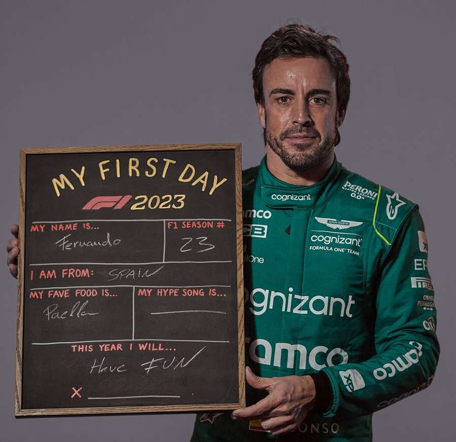 Fernando Alonso, con su deseo de divertirse