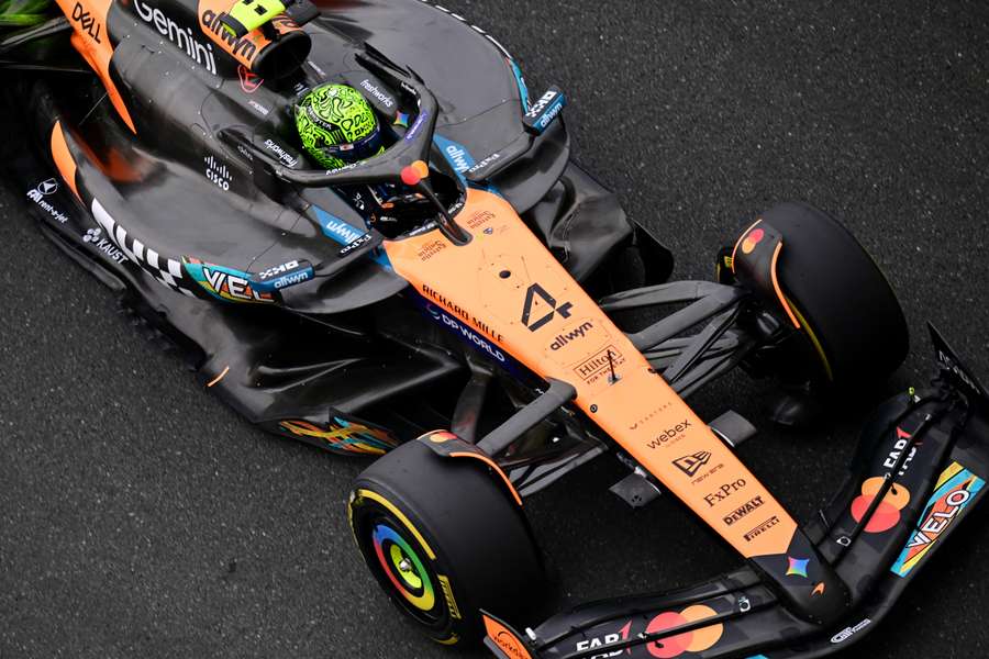 Lando Norris em Abu Dhabi