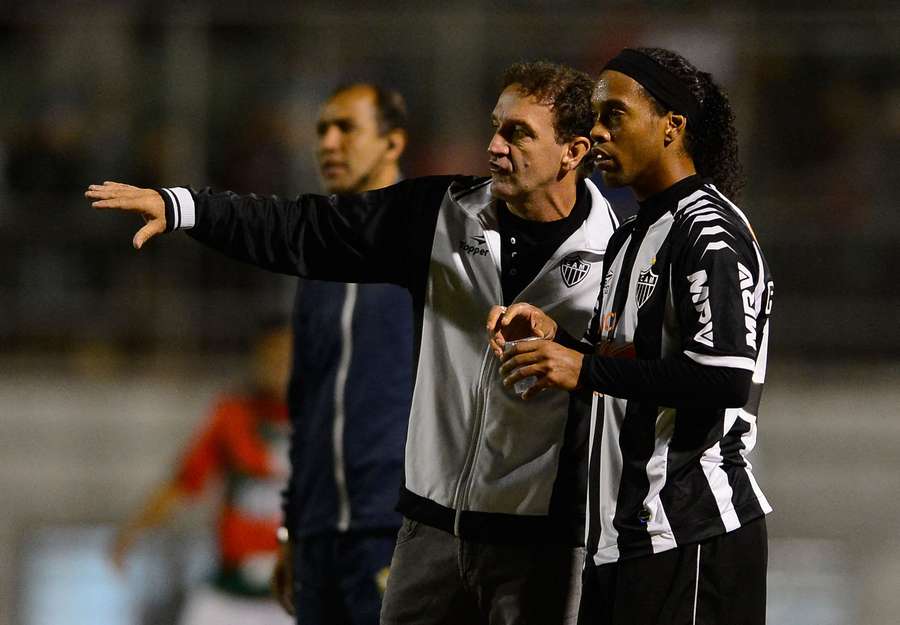 Cuca e Ronaldinho, dois ícones da histórica conquista de Libertadores do Atlético-MG em 2013 Cuca e Ronaldinho, dois ícones da histórica conquista de Libertadores do Atlético-MG em 2013