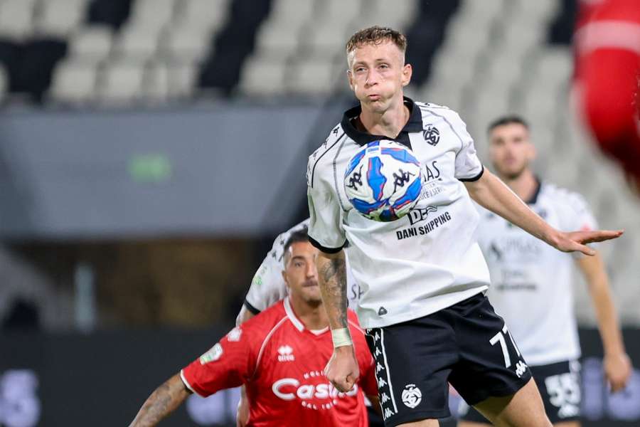 Un'azione del match, nella foto Nicolò Bertola