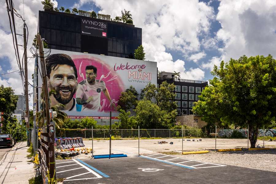 Miami, a segunda casa da Argentina de Lionel Messi