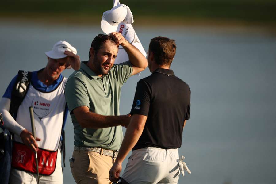 Scottie Scheffler's impressive round was somewhat blighted by his bogey on the final hole