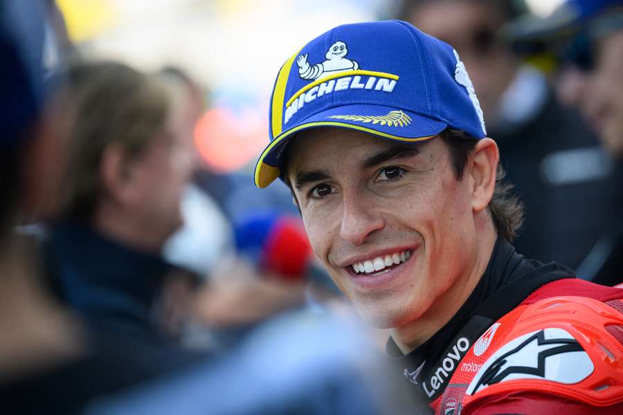 Marc Marquez, joyeux en France.