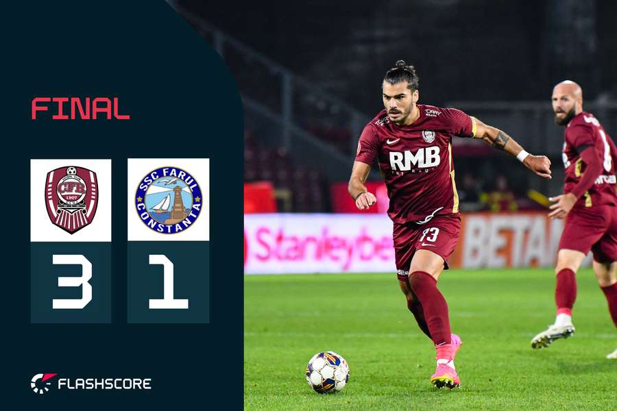 Karlo Muhar a reușit o ”dublă” pentru CFR Cluj