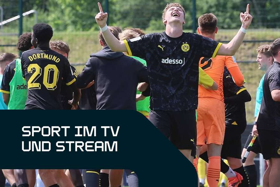 Sport live am Sonntag: Borussia Dortmund kämpft gegen Bayer Leverkusen um die Krone in der U17.